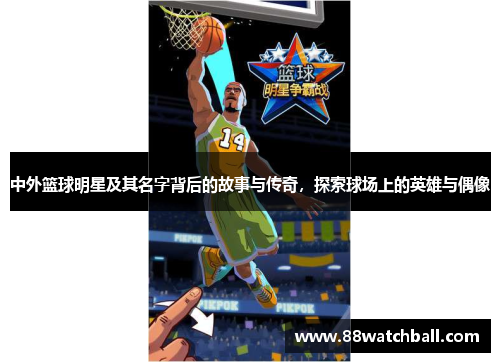 中外篮球明星及其名字背后的故事与传奇,探索球场上的英雄与偶像