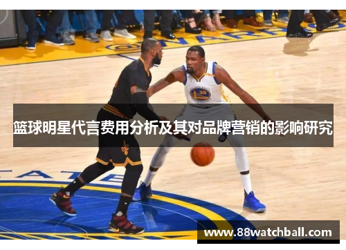 篮球明星代言费用分析及其对品牌营销的影响研究