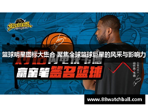篮球明星图标大集合 聚焦全球篮球巨星的风采与影响力