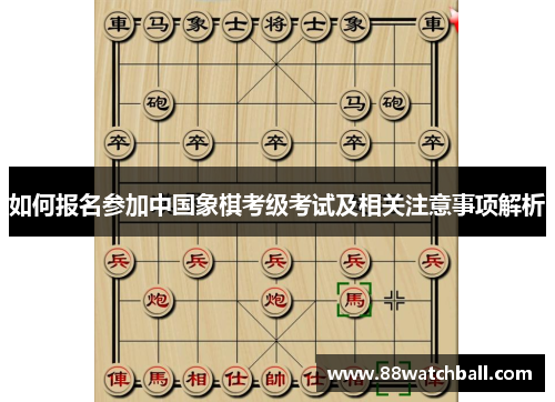 如何报名参加中国象棋考级考试及相关注意事项解析